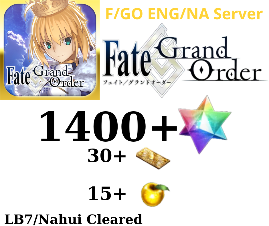 [NA] Fate/Grand Order 1400 Quartz